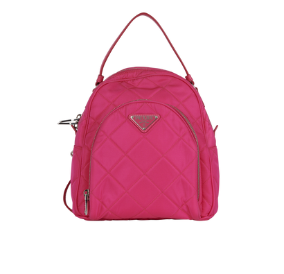 Tessuto Impuntu Quilted Backpack, front view